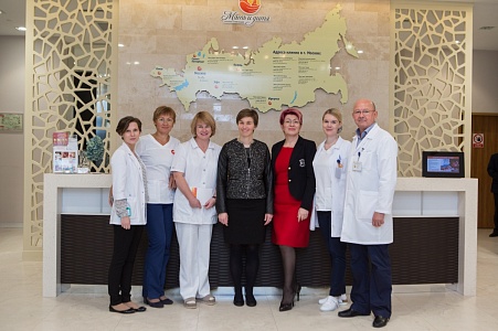 Визит доктора медицинских наук Кристин Хосп в Клинический госпиталь