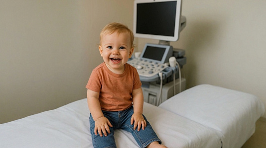 УЗИ ребенка в первый год жизни