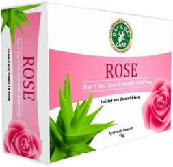 Day2Day Care / Аюрведическое натуральное мыло «Роза», 75 г