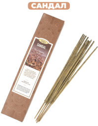 Aasha Herbals / Сандал (Sandal) - ароматические палочки 10 шт