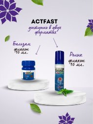 Baraka / Масло от головной боли ActFast / АктФаст из семян черного тмина (ролик), 10 мл