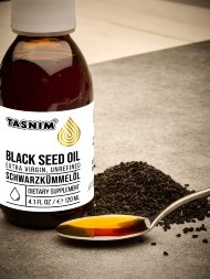 Масло черного тмина TASNIM первого холодного отжима из ЭФИОПСКИХ семян из Австрии 120 мл