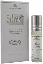 Al Rehab / Арабские масляные духи SILVER (Сильвер), 6 мл