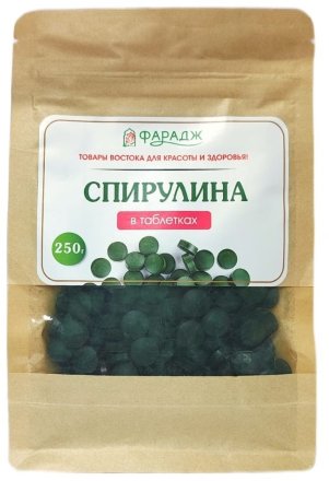 Фарадж / Спирулина в таблетках, 250 г