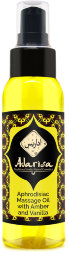 Adarisa / Массажное масло-афродизиак с ванилью и амброй 100 мл